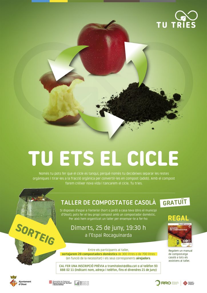 Tu ets el cicle, Taller de compostatge casolà